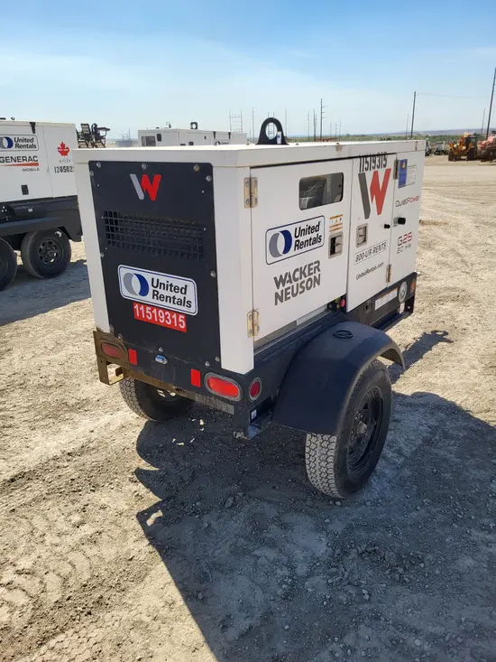 2022 Wacker Neuson G25 T4F Diesel Generator