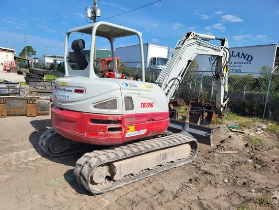 2021 Takeuchi TB260 Mini Excavator