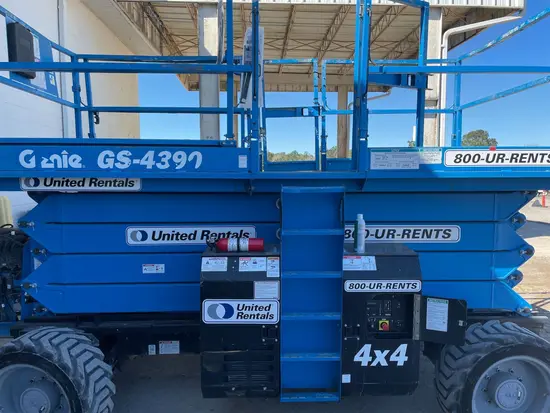 2016 Genie GS-4390 RT Rough Terrain Scissor Lift