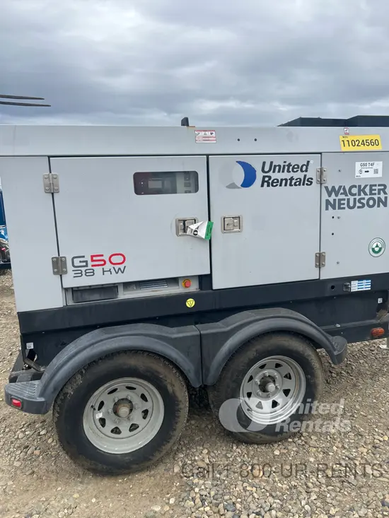 2019 Wacker Neuson G50 T4F Diesel Generator