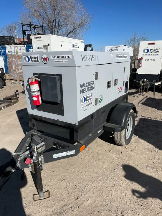 2018 Wacker Neuson G25 T4F Diesel Generator