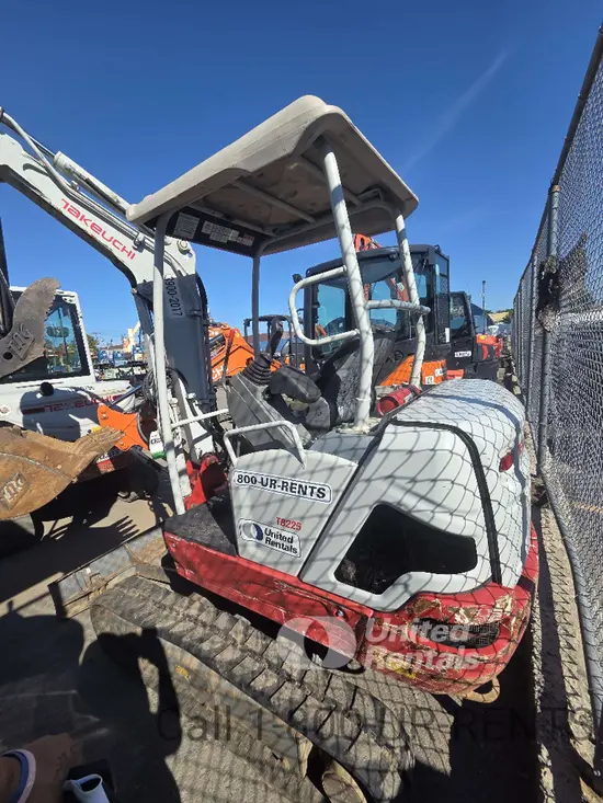 2021 Takeuchi TB225R Mini Excavator