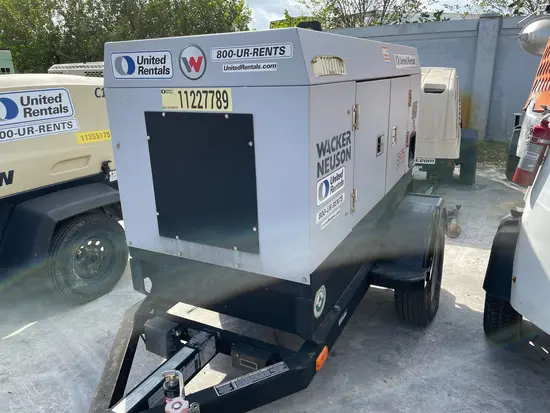 2021 Wacker Neuson G25 T4F Diesel Generator