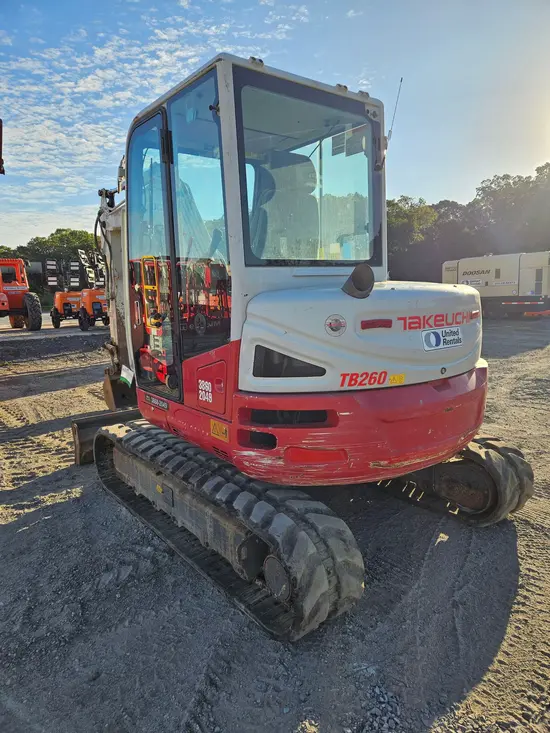 2020 Takeuchi TB260CR Mini Excavator