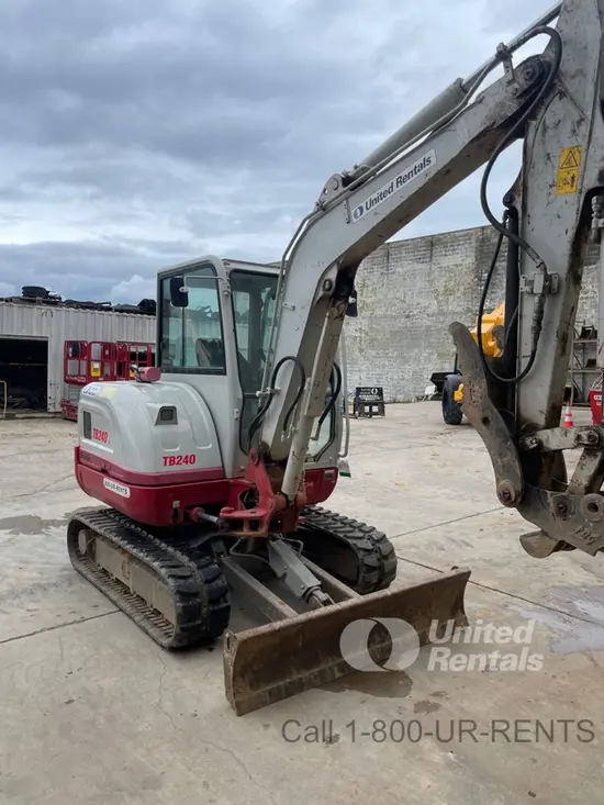2022 Takeuchi TB240C Mini Excavator