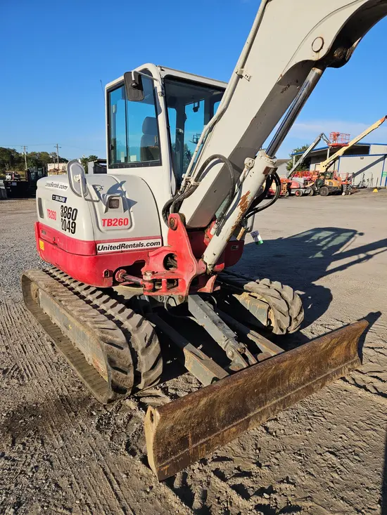 2020 Takeuchi TB260CR Mini Excavator