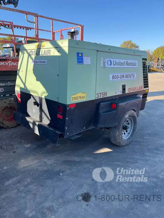 2019 Sullair 375H DPQ-JD3 Air Compressor
