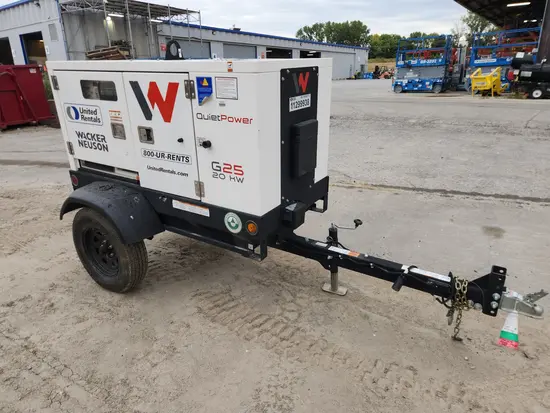 2021 Wacker Neuson G25 T4F Diesel Generator