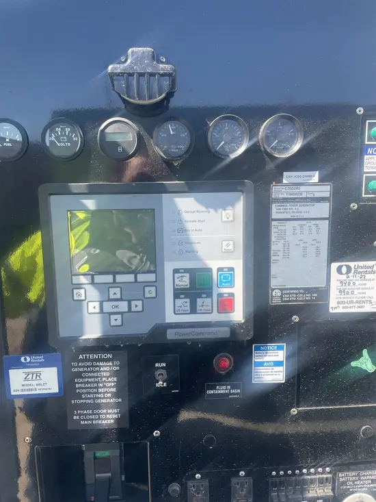 2019 Cummins C70D2RE Diesel Generator