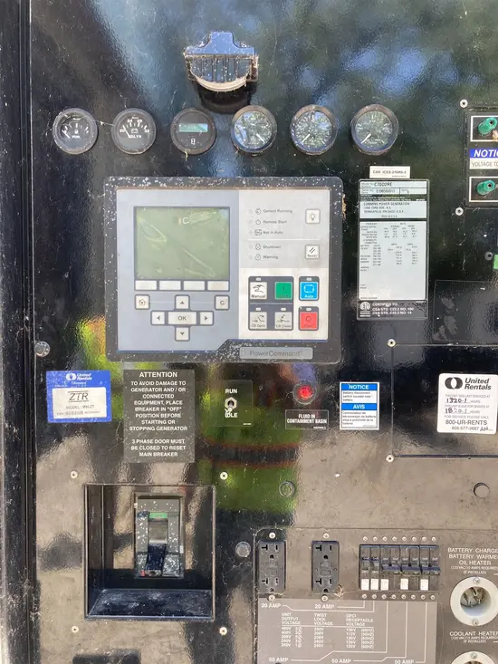 2019 Cummins C70D2RE Diesel Generator