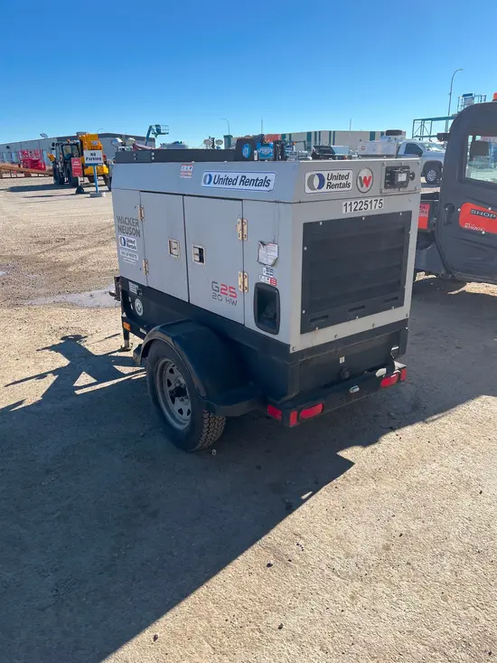 2021 Wacker Neuson G25 T4F Diesel Generator