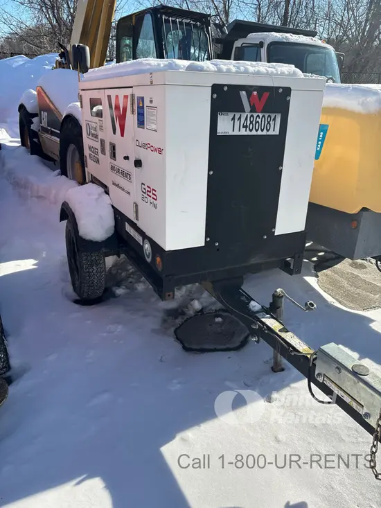 2022 Wacker Neuson G25 T4F Diesel Generator