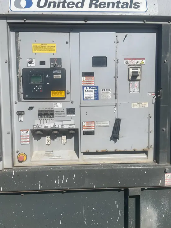 2011 Wacker Neuson G240 Diesel Generator