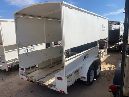 2016 Brock's Trailers 16' COOLING Evaporative Cooling Fan