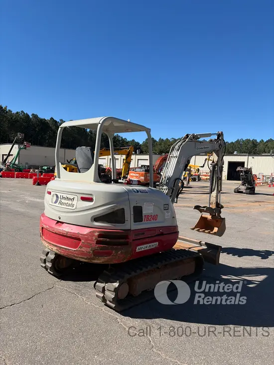 2021 Takeuchi TB240 Mini Excavator