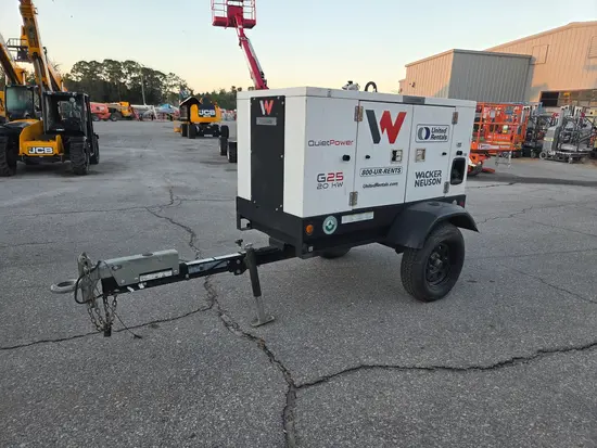 2022 Wacker Neuson G25 T4F Diesel Generator