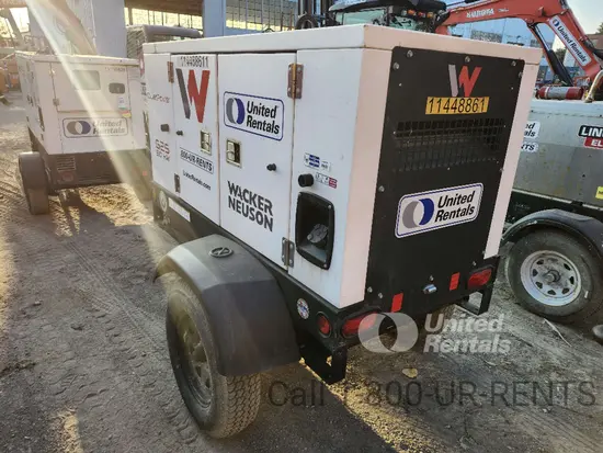 2022 Wacker Neuson G25 T4F Diesel Generator