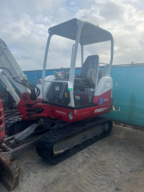 2020 Takeuchi TB240 Mini Excavator