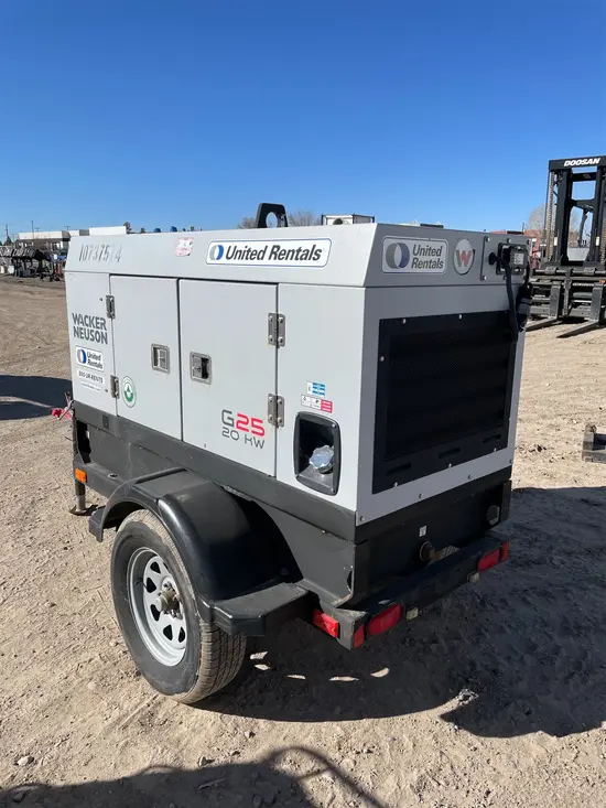 2018 Wacker Neuson G25 T4F Diesel Generator