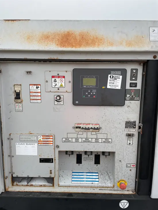 2017 Wacker Neuson G50 T4F Diesel Generator