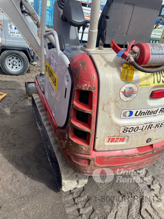 2019 Takeuchi TB216 Mini Excavator