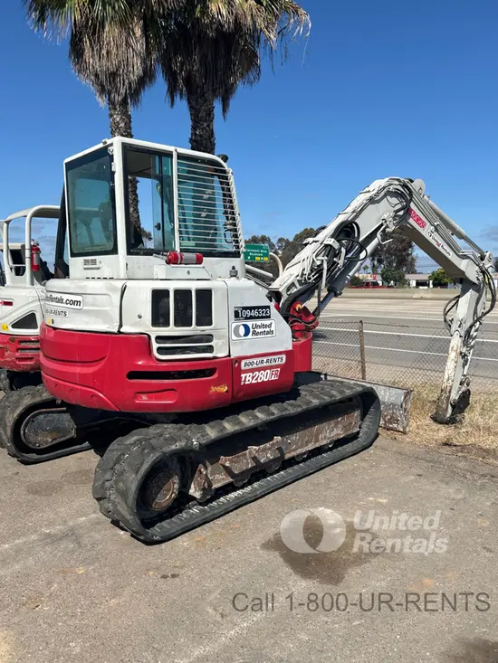 2019 Takeuchi TB280FR Excavator