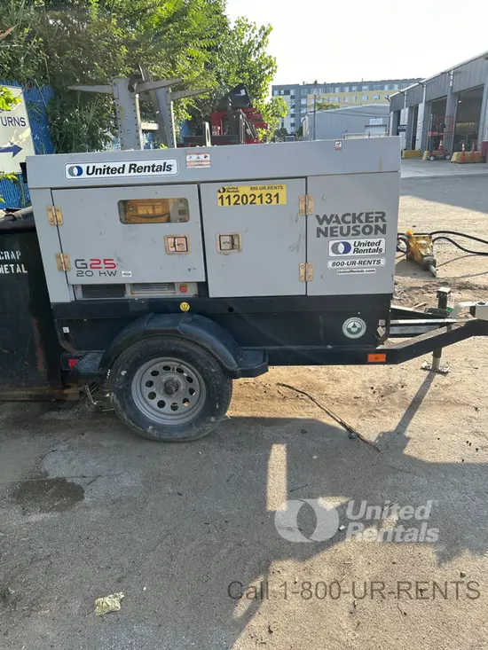 2021 Wacker Neuson G25 T4F Diesel Generator