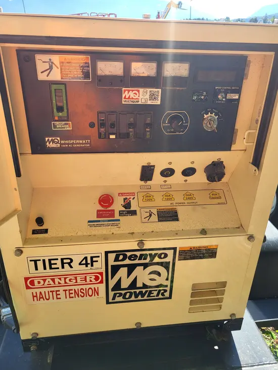 2023 Multiquip DCA10SPX4 Portable Generator