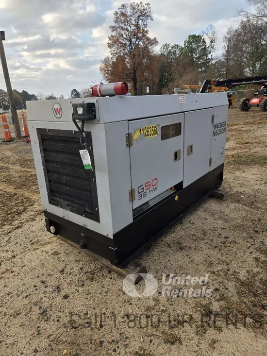 2021 Wacker Neuson G 50 Diesel Generator