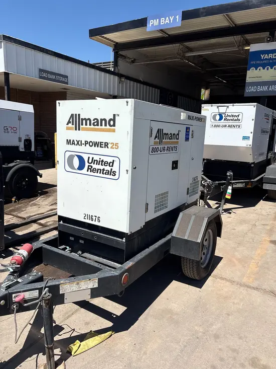 2018 Allmand MP25 Diesel Generator