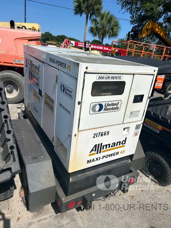2018 Allmand MP45 Diesel Generator