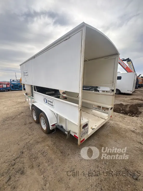 2016 Brock's Trailers 16' COOLING Evaporative Cooling Fan