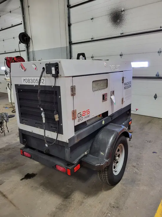2018 Wacker Neuson G25 T4F Diesel Generator