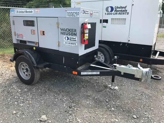 2019 Wacker Neuson G25 T4F Diesel Generator