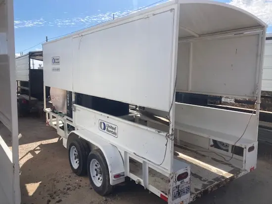 2016 Brock's Trailers 16' COOLING Evaporative Cooling Fan