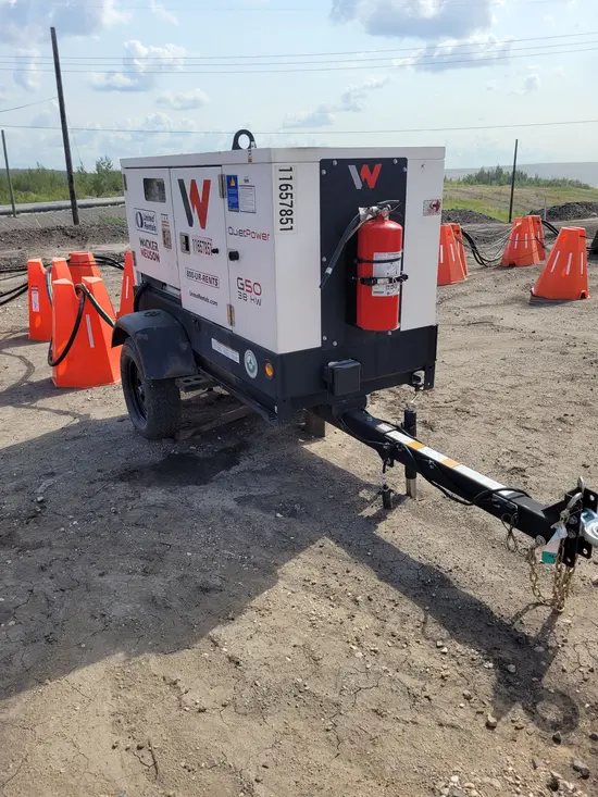 2023 Wacker Neuson G50 T4F 600V Diesel Generator