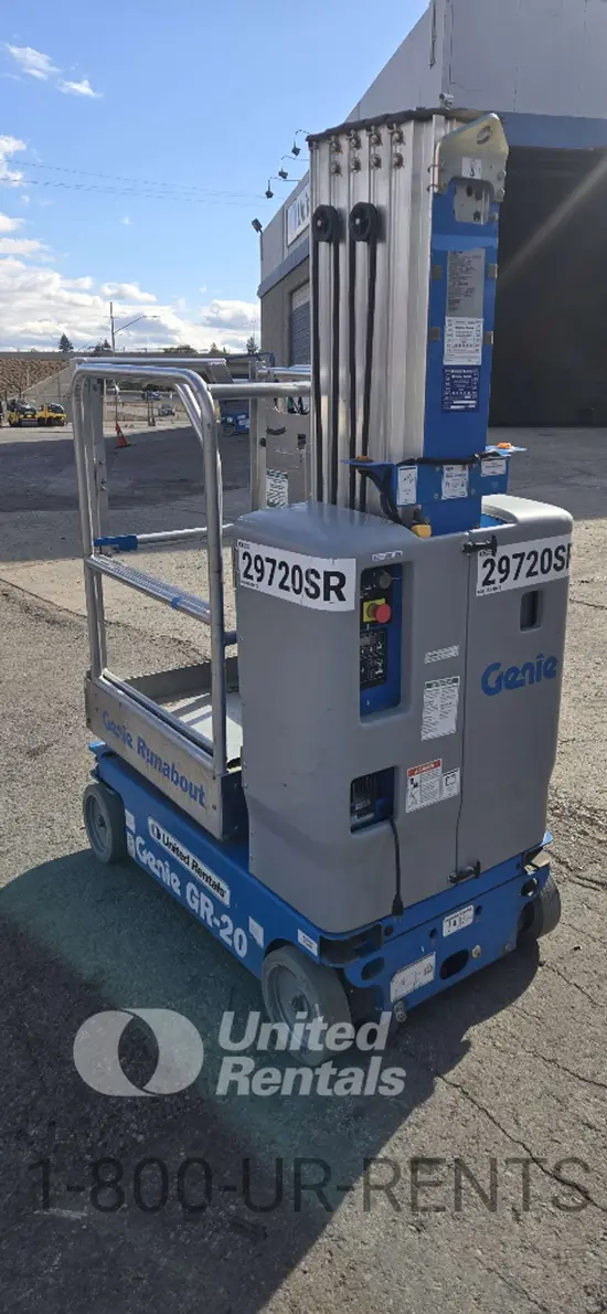 2020 Genie GR-20 Self-Propelled One-Person Lift