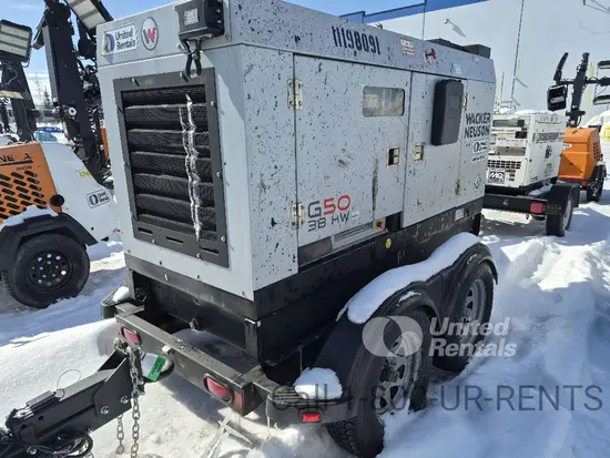 2021 Wacker Neuson G 50 Diesel Generator