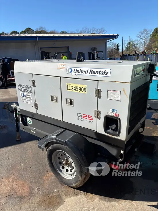 2021 Wacker Neuson G25 T4F Diesel Generator
