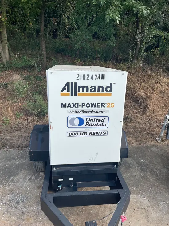 2018 Allmand MP25 Diesel Generator
