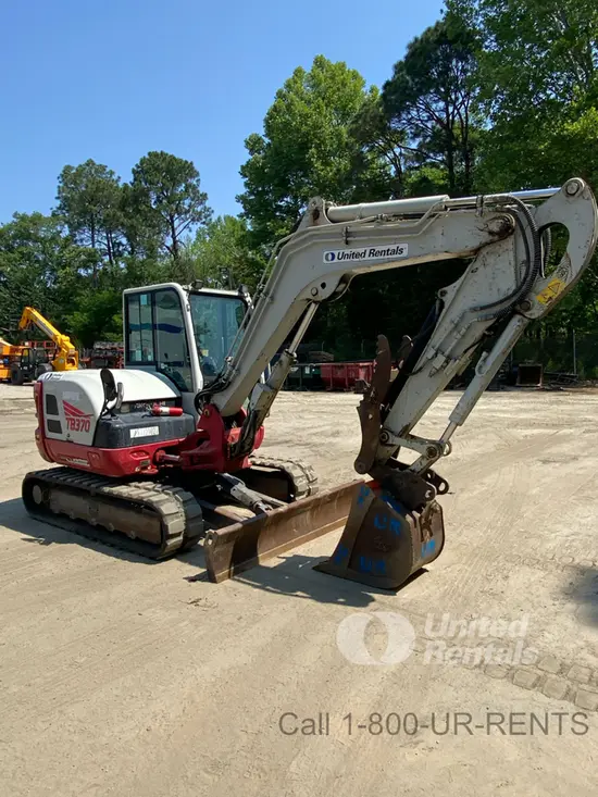 2021 Takeuchi TB370CR Mini Excavator