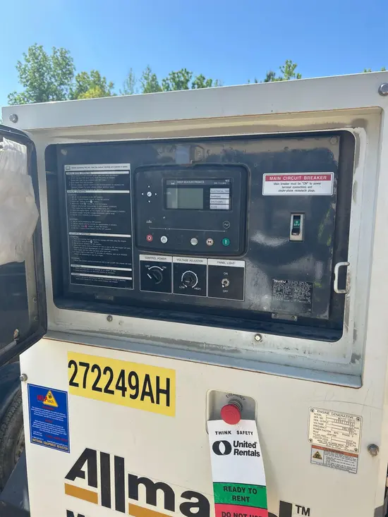 2021 Allmand MP25 Diesel Generator