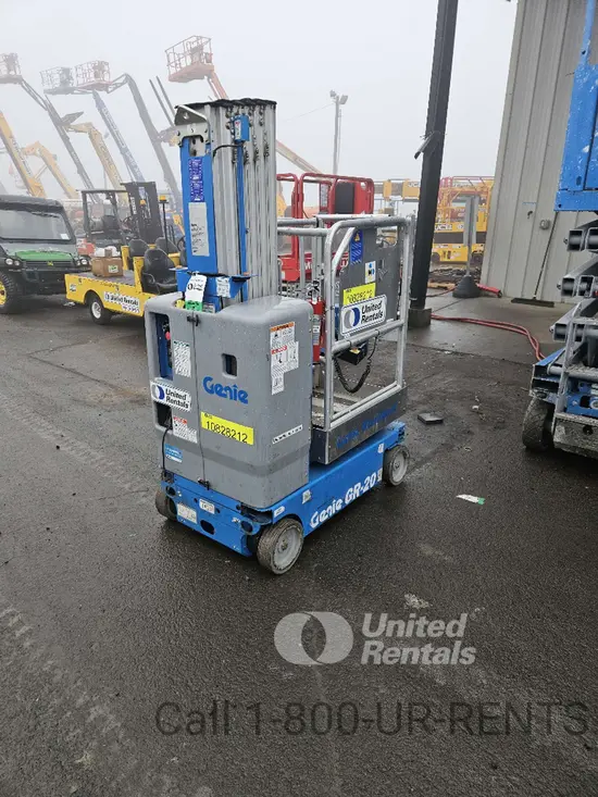 2019 Genie GR-20 Self-Propelled One-Person Lift