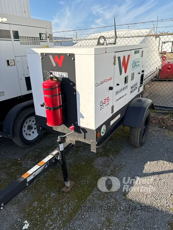 2021 Wacker Neuson G25 T4F Diesel Generator