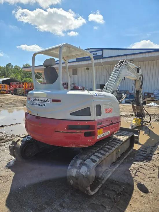 2021 Takeuchi TB260 Mini Excavator