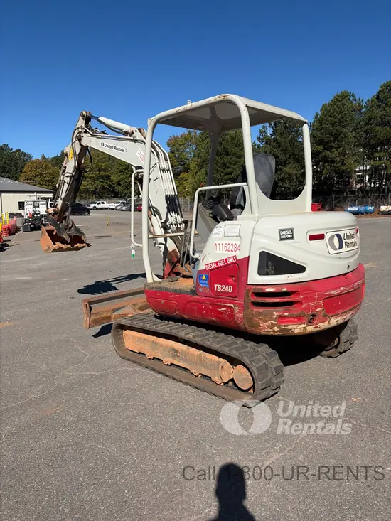2021 Takeuchi TB240 Mini Excavator