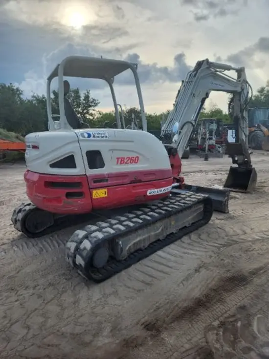 2021 Takeuchi TB260 Mini Excavator