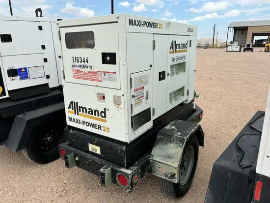2018 Allmand MP25 Diesel Generator