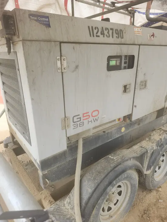 2021 Wacker Neuson G50 T4F Diesel Generator