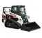 White and black Bobcat Compact Track Loader